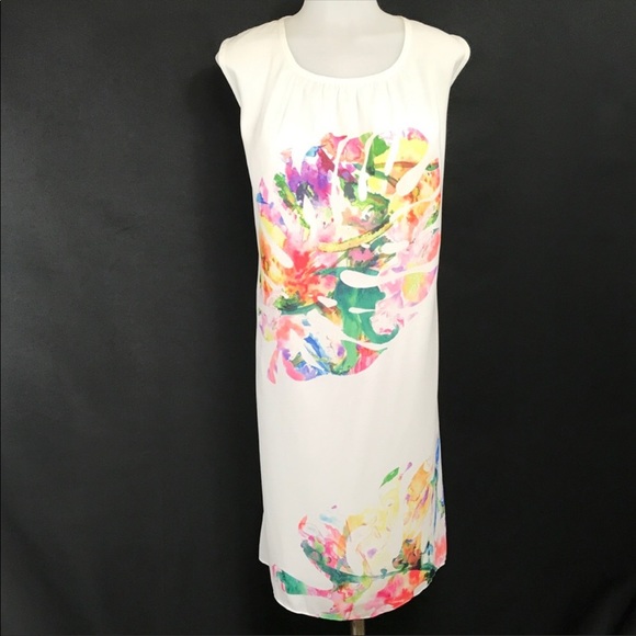 Beetle Beetle Swing Dress Feathered Palm Small NWT - Picture 3 of 6